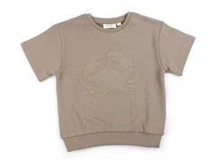 Lil Atelier mocha meringue loose sweatshirt